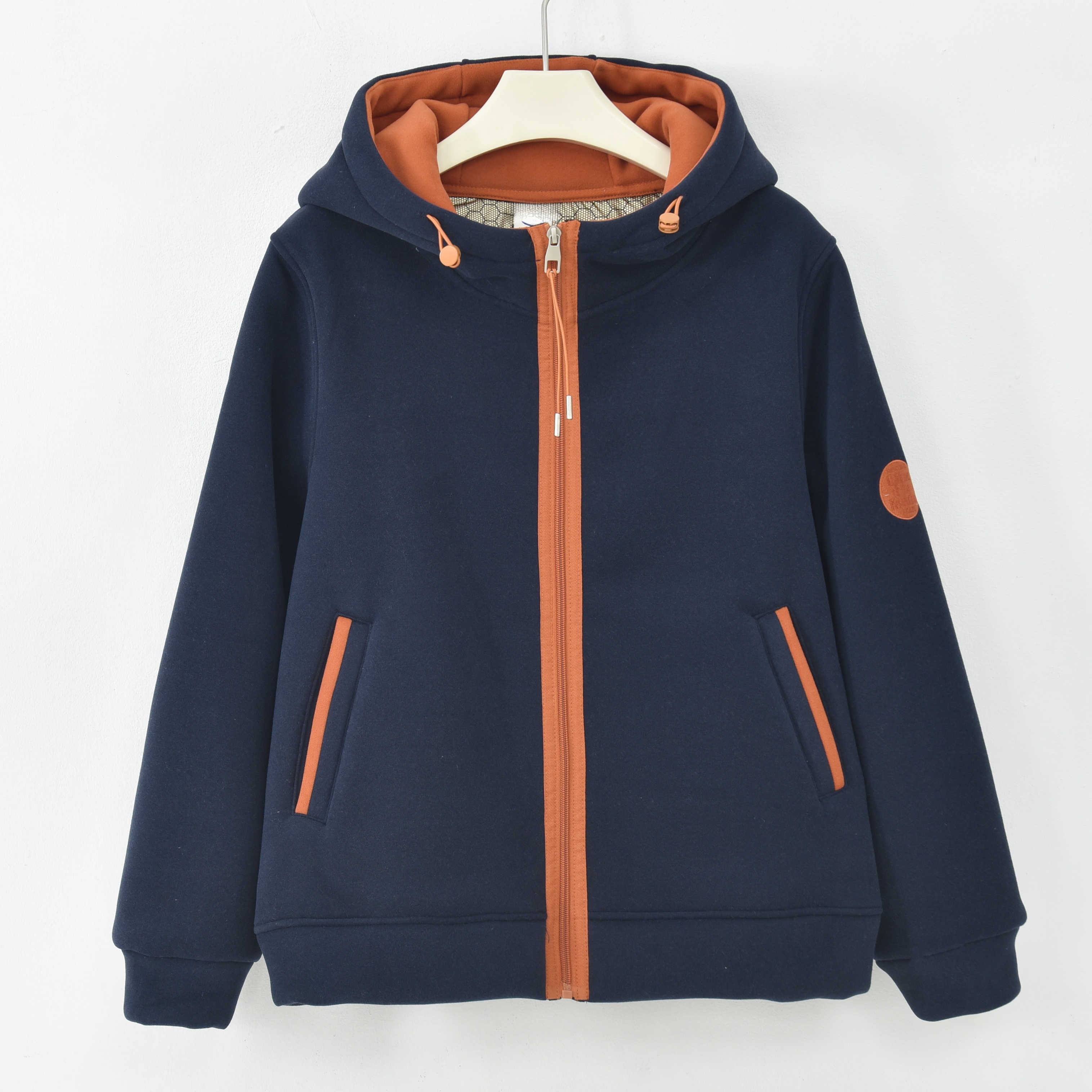 ZH-[舒适暖绒]2025秋冬新款加绒加厚保暖百搭女外套K-MF6971