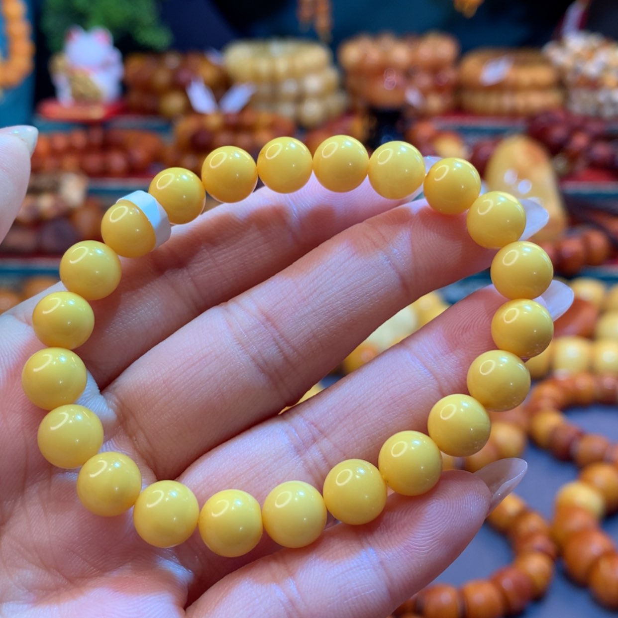 【闪购商品】蜜蜡手串未镶嵌蜜蜡手串