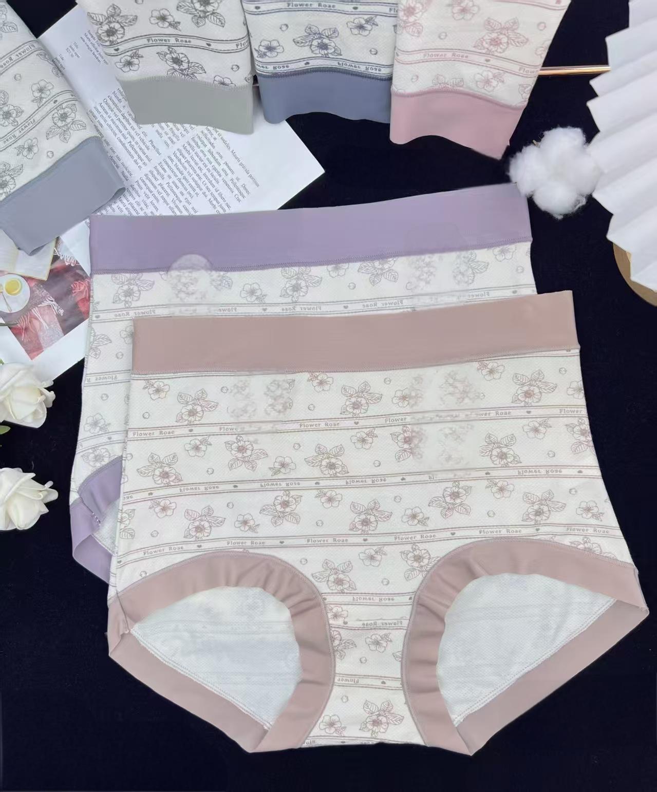 9599 （五条） 女士亲肤舒适内裤 F28