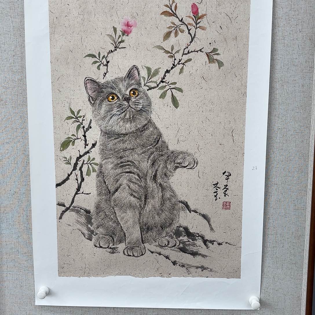 国画亲笔手绘原创