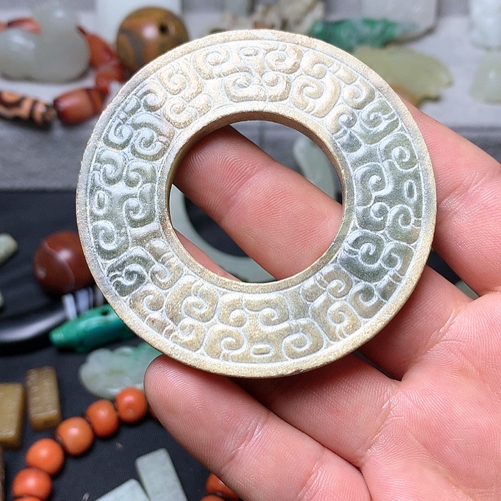 和田玉挂件未镶嵌