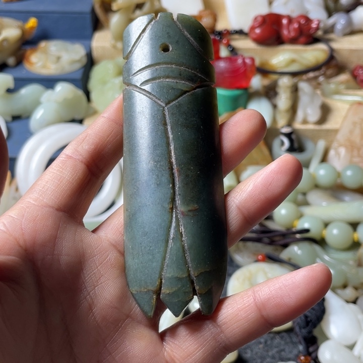 和田玉未镶嵌吊坠(不含链)