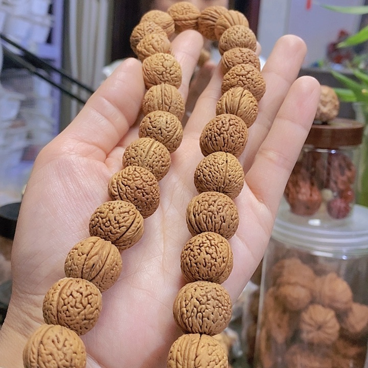 【闪购商品】文玩核桃把件脑纹手持