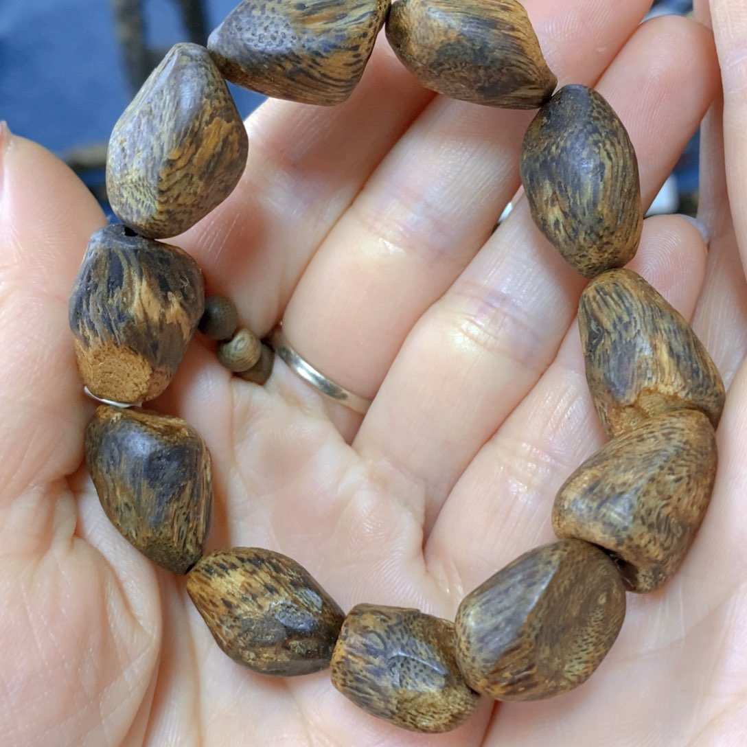 沉香手串乌身卡1.3-14克多样性发货一条