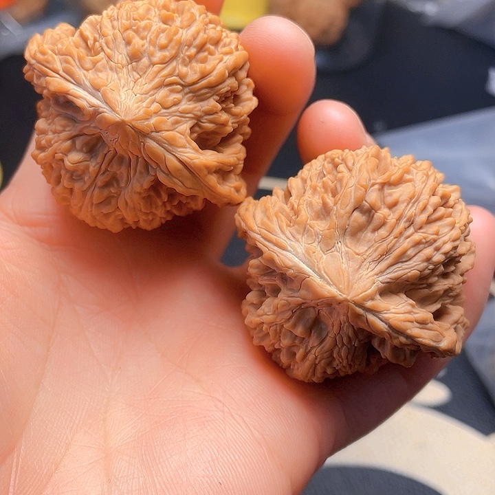 文玩核桃吊坠满天星的