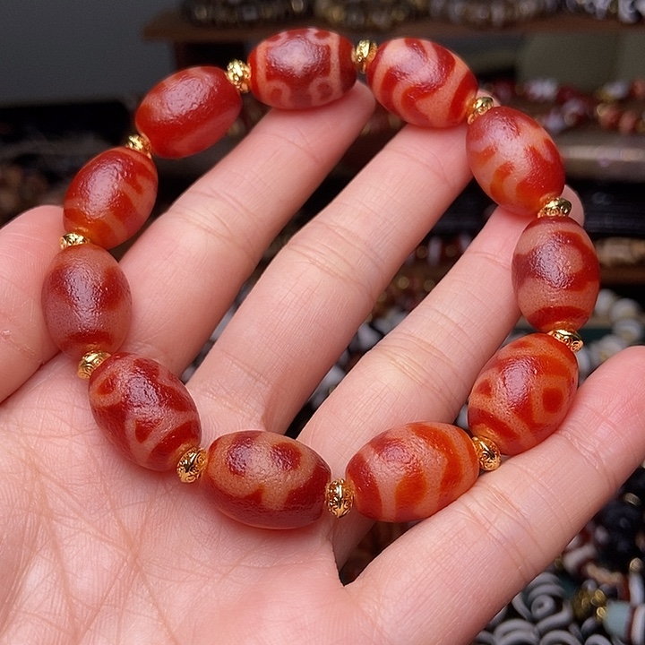 红肉多宝天珠手串