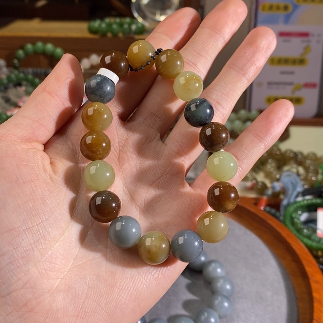 和田玉手链未镶嵌