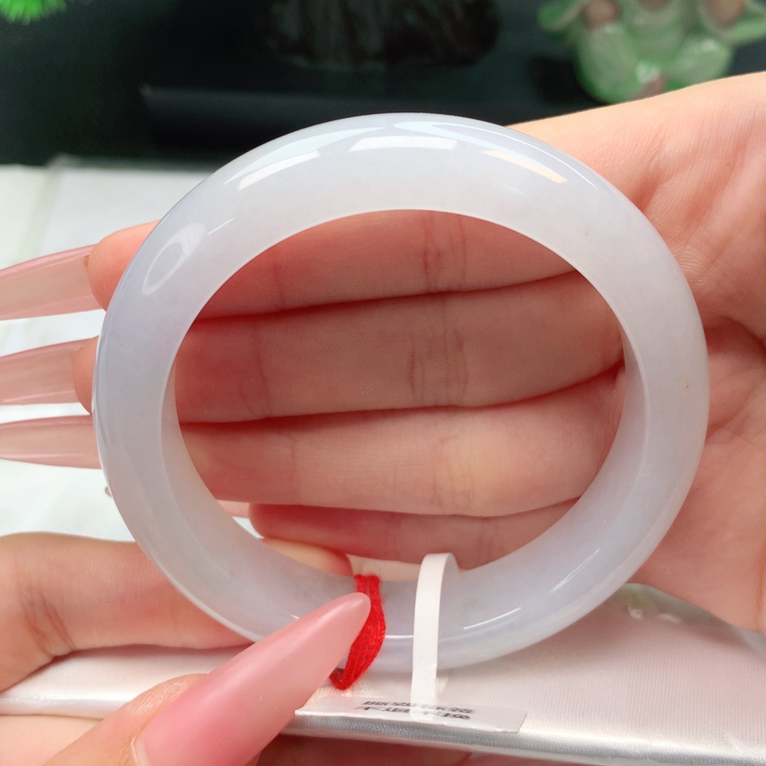 未镶嵌手镯翡翠正圈55