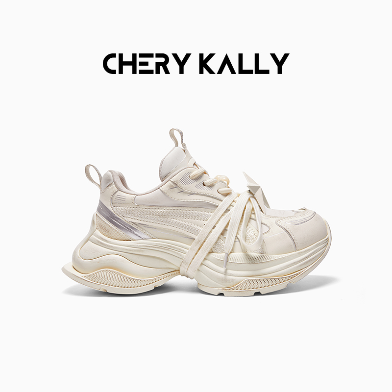 CHERY KALLY厚底芭蕾风网面老爹鞋女鞋透气潮流运动鞋963LD5563