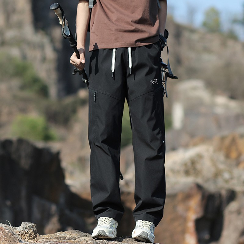 始祖骨头鸟户外男士运动春秋款冲锋裤防风防水速干运动软壳长裤子