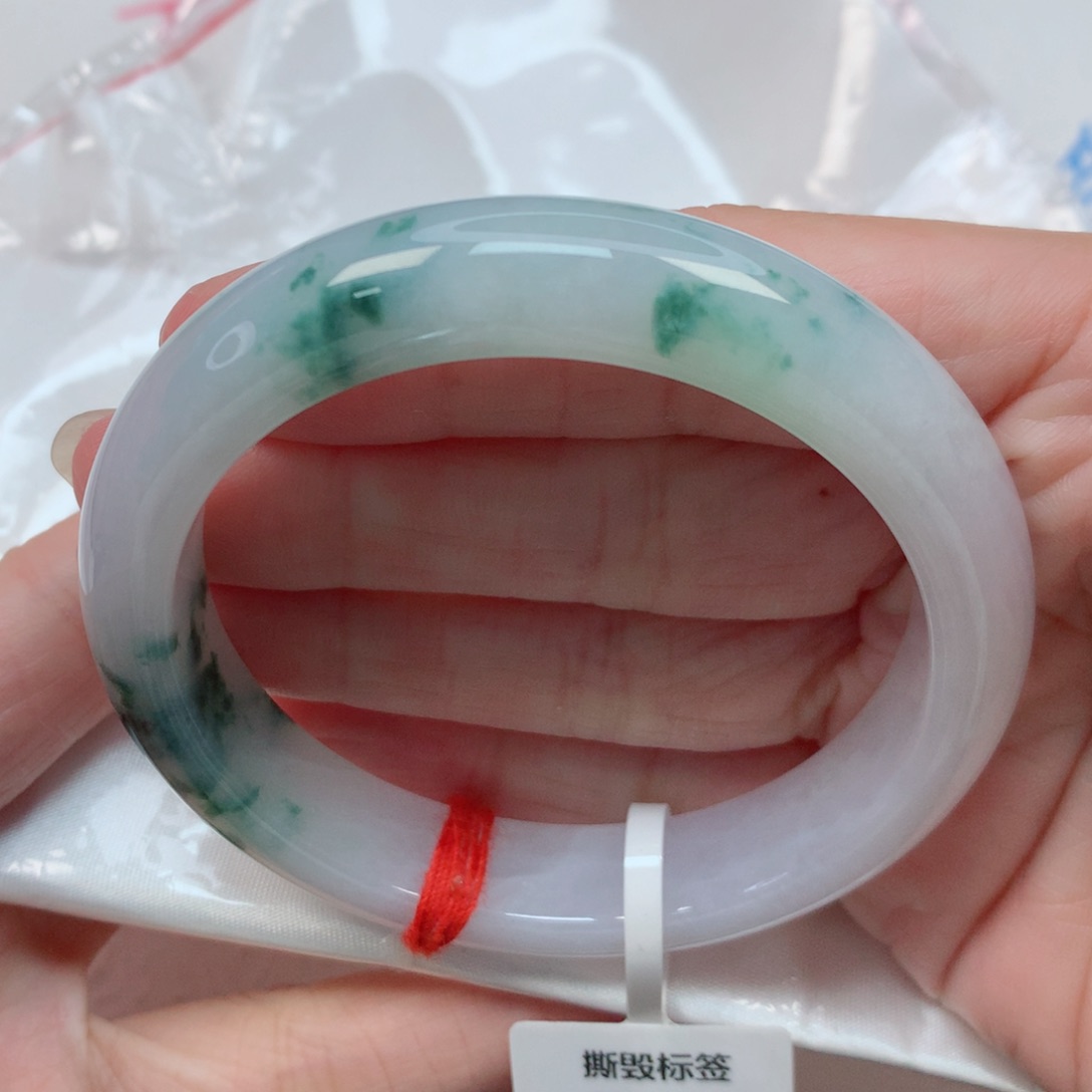 翡翠手镯未镶嵌56.4圈