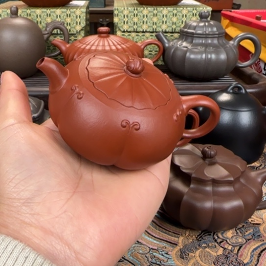 紫砂茶壶半*绪宜兴紫砂悟空