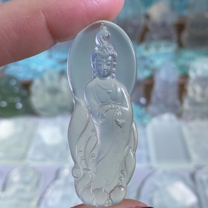 岫玉吊坠未镶嵌吊坠