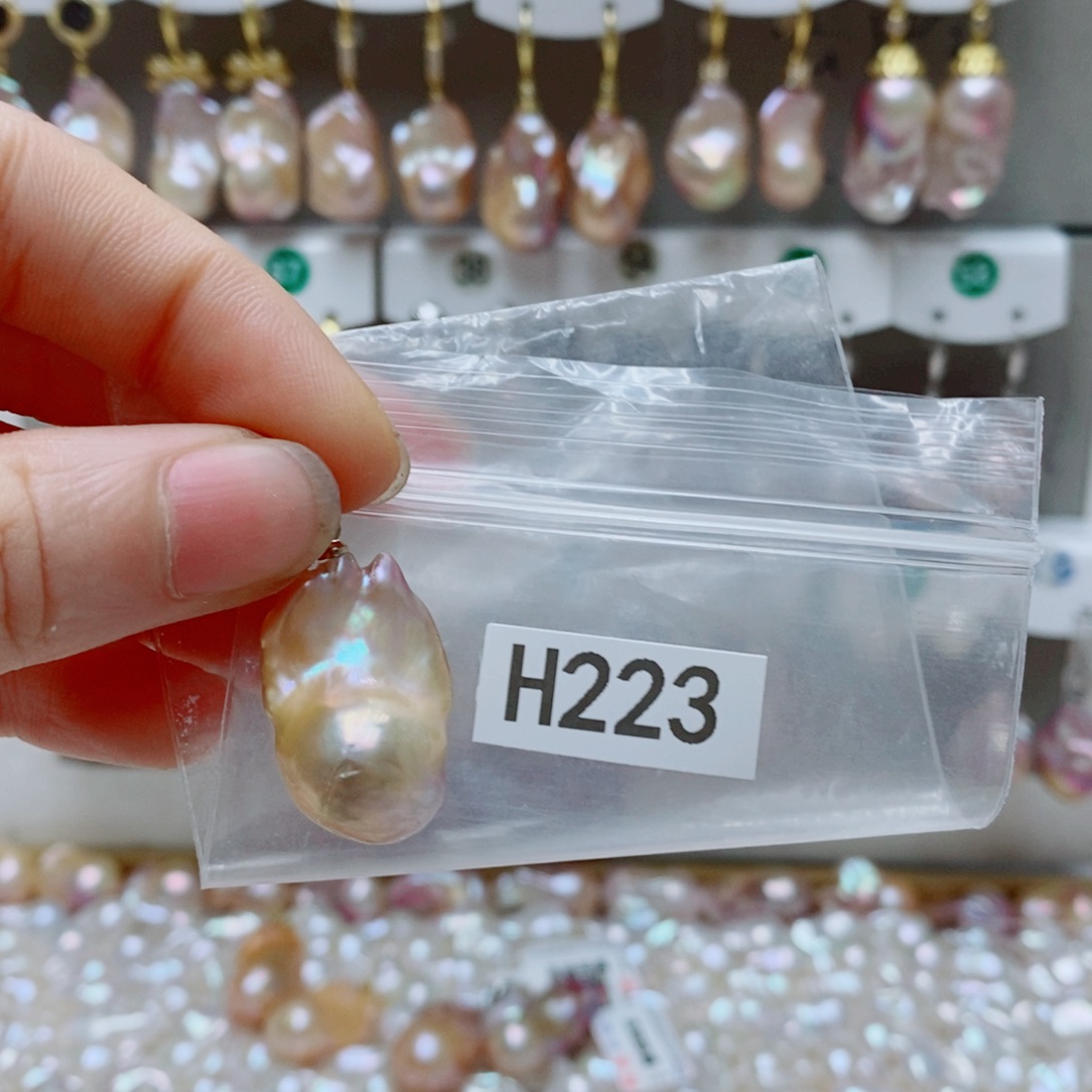 ****柠淡水珍珠银S925镶嵌其他