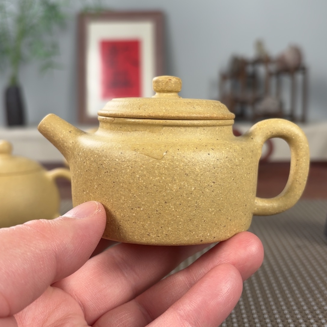 紫砂茶壶黄龙山原矿紫砂壶