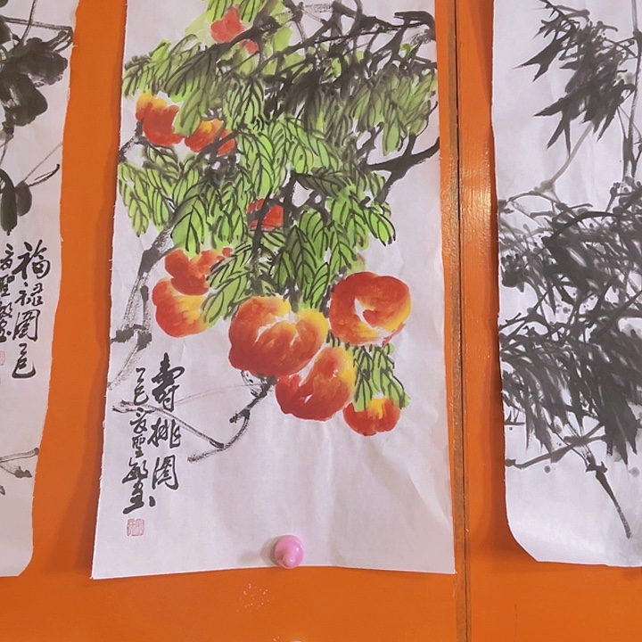 国画张圣敏先生纯手绘作品