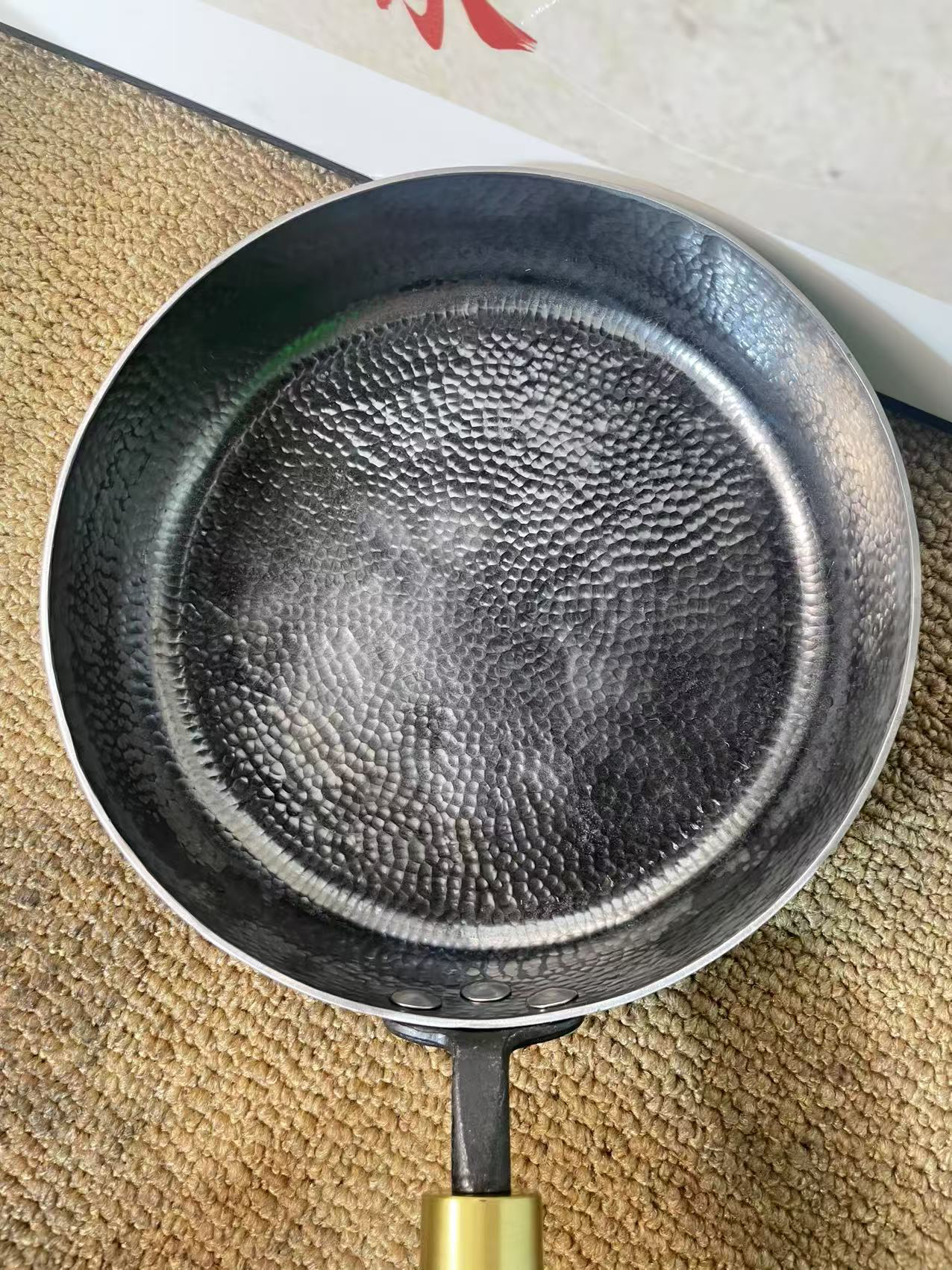 纯手工打造鱼鳞平底煎锅