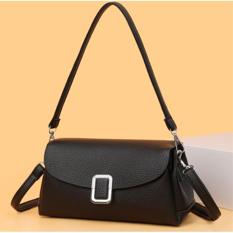 【粉丝专享】轻奢小众时尚百搭简约潮流斜挎包5560黑色