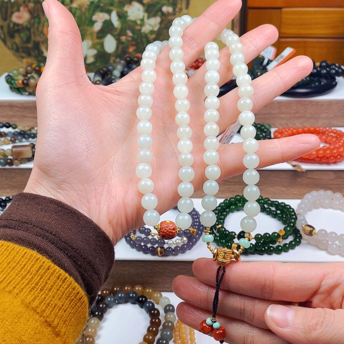 【闪购商品】和田玉手串未镶嵌