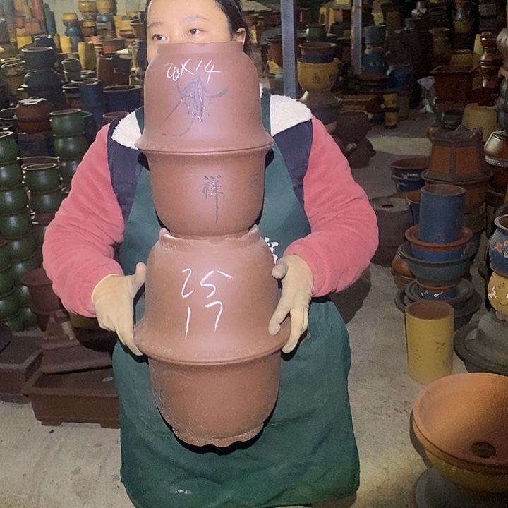 紫砂花盆紫砂花盆盆栽花卉苗木种植