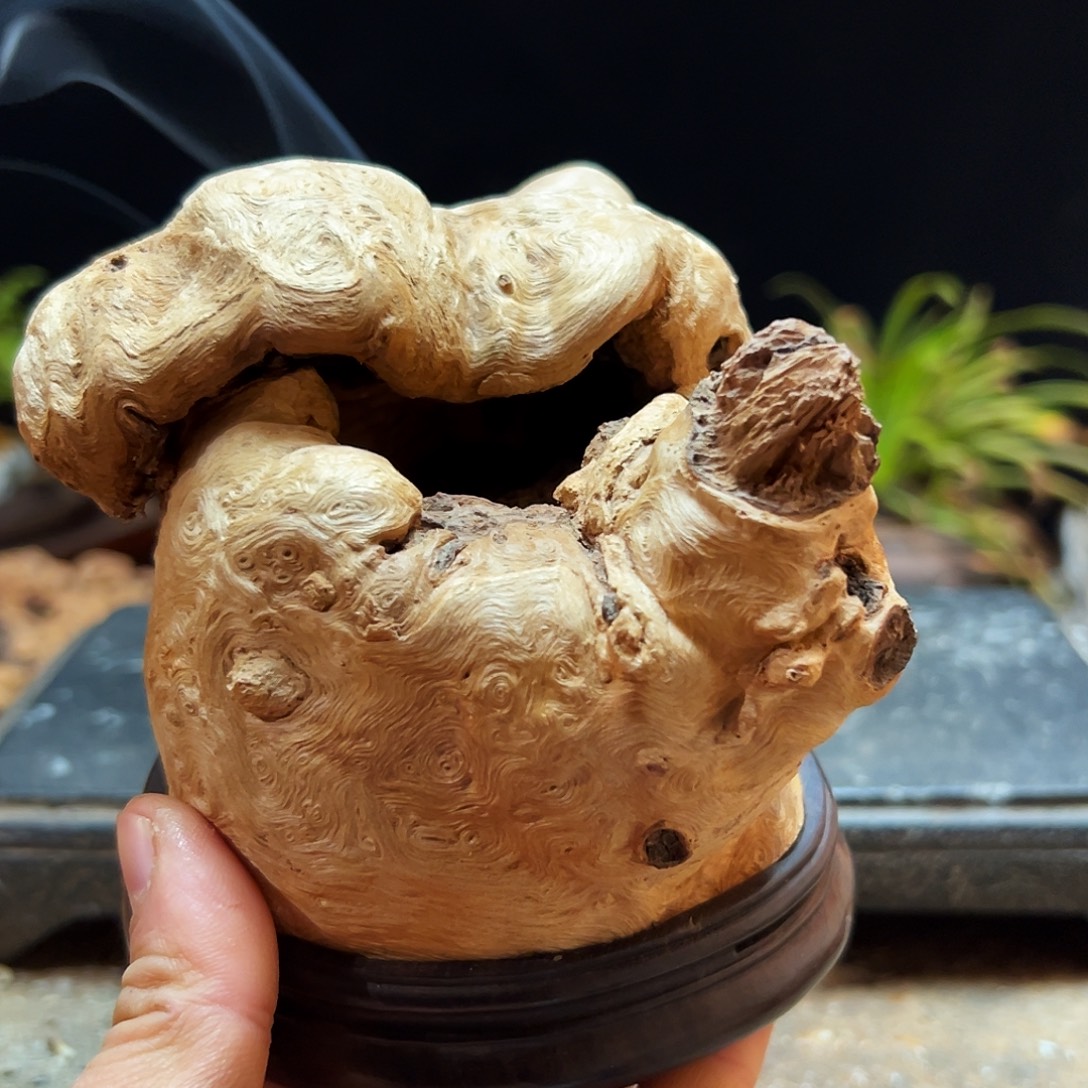 荔枝木熏香成品香炉