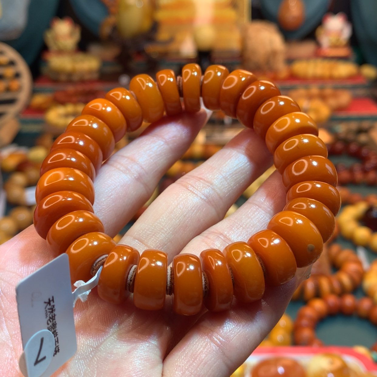 【闪购商品】未镶嵌琥珀手链蜜蜡