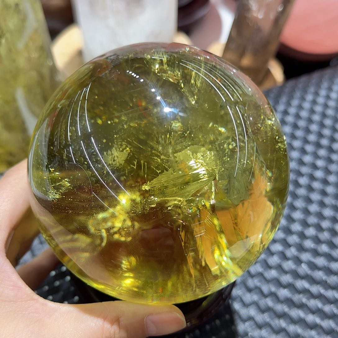 水晶球摆件未镶嵌水晶