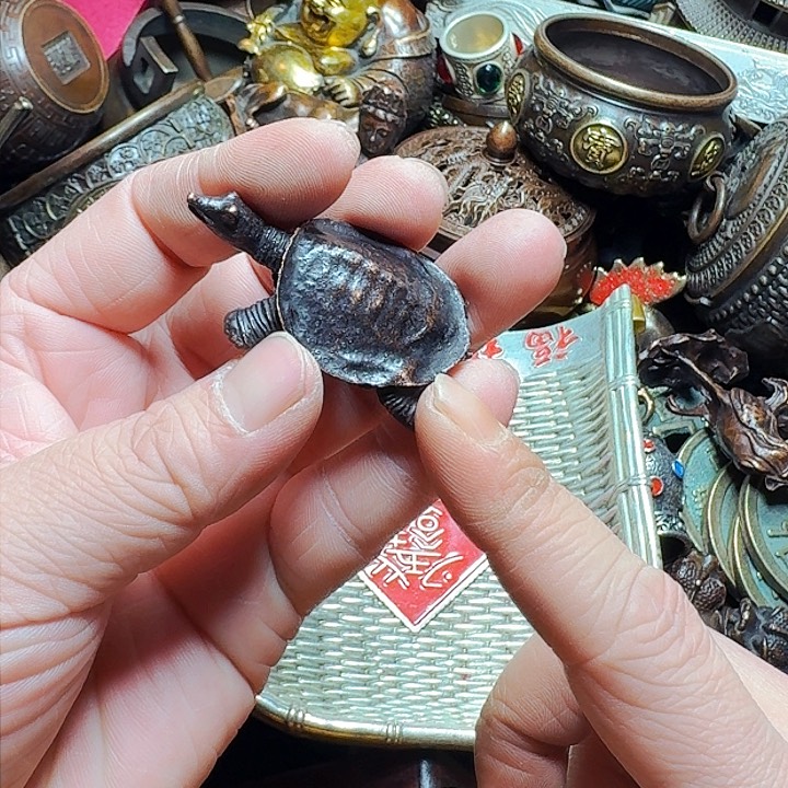 铜器摆件收收藏藏