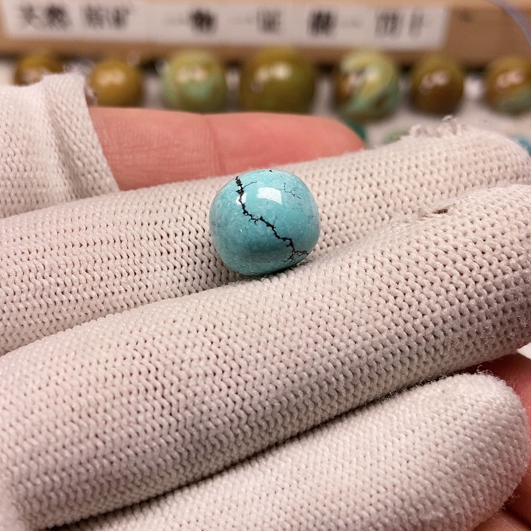 未镶嵌绿松石珠宝半成品