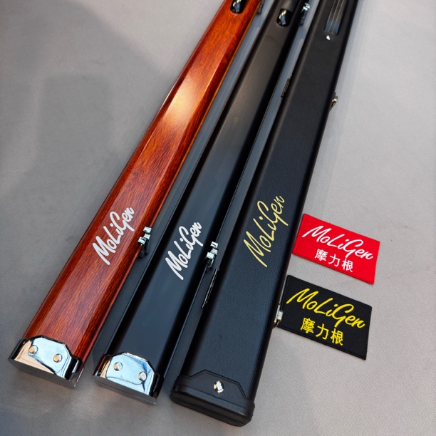 球杆台球杆盒杆盒铝合金酸枣木台球杆盒杆盒摩利根球杆aaw三槽