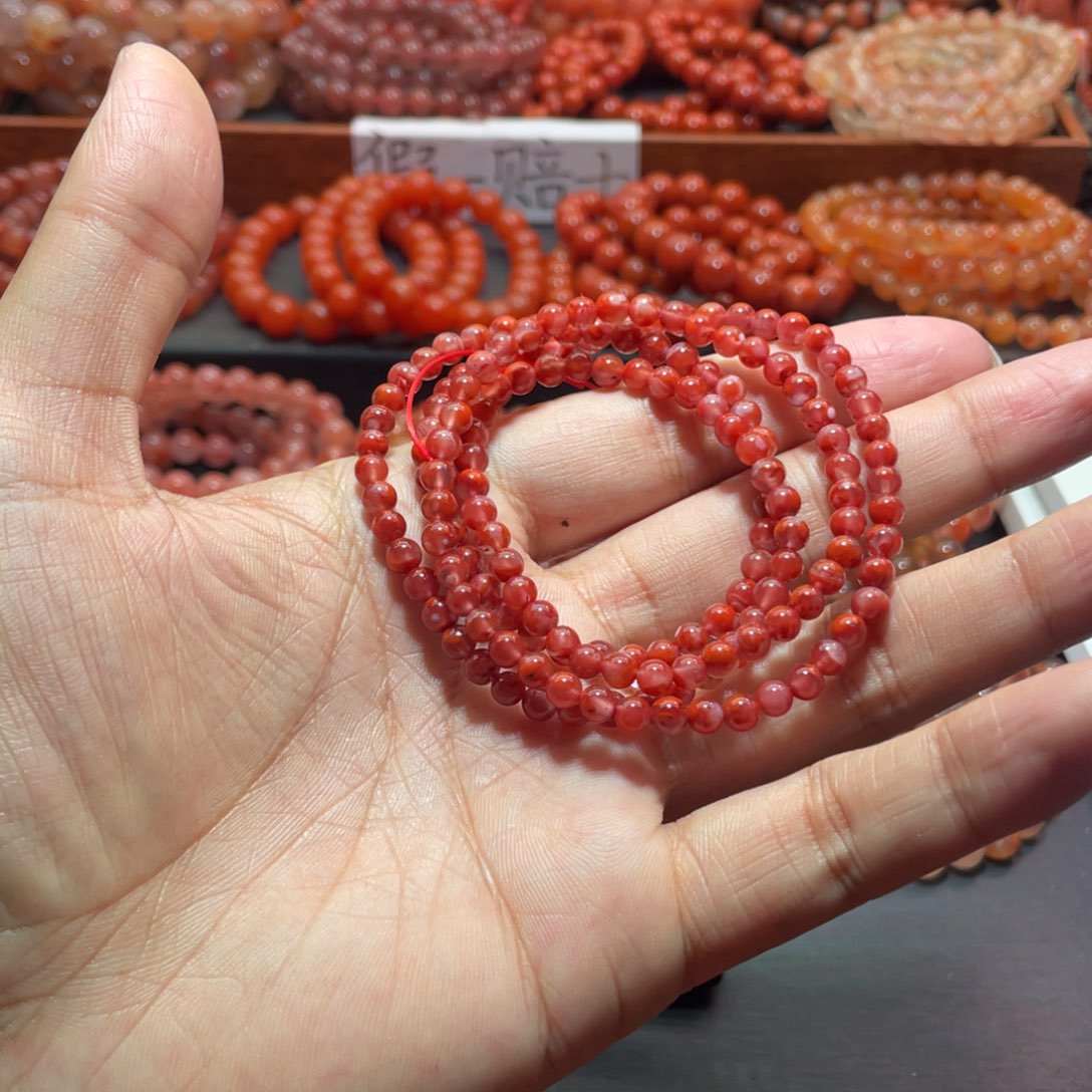 手链未镶嵌南红玛瑙