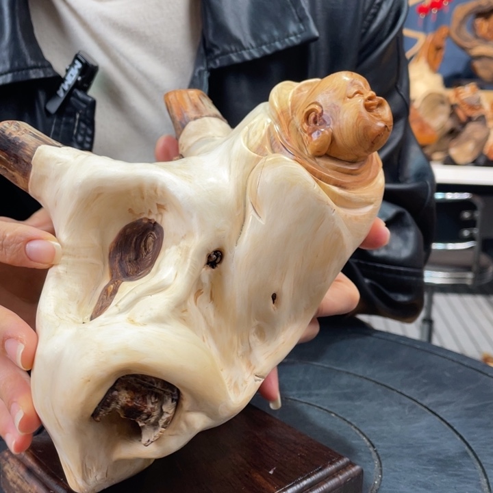 柏木（崖柏）随型摆件