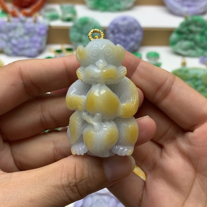 颈饰未镶嵌翡翠翡翠