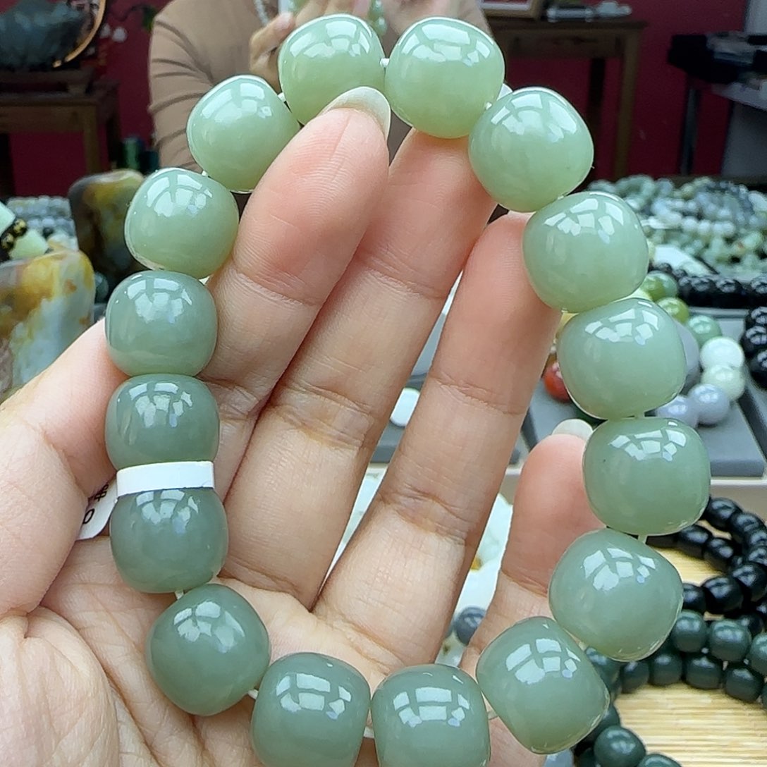 和田玉手链未镶嵌