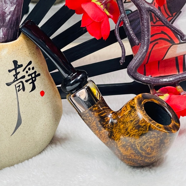 4242意大利帕特雷.丁光面吉普森同款3毫米烟具