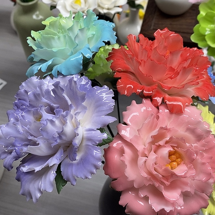 陶瓷陶瓷材料加工4朵