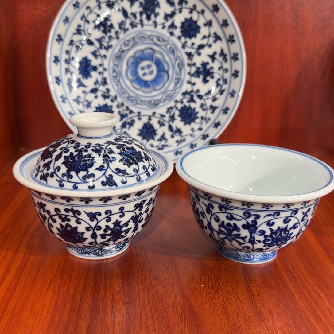玟***ᵉ手工手绘套装茶具