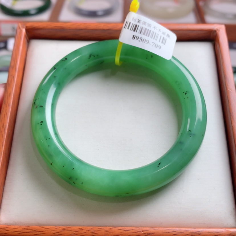 【闪购商品】和田玉手镯未镶嵌C****53.8