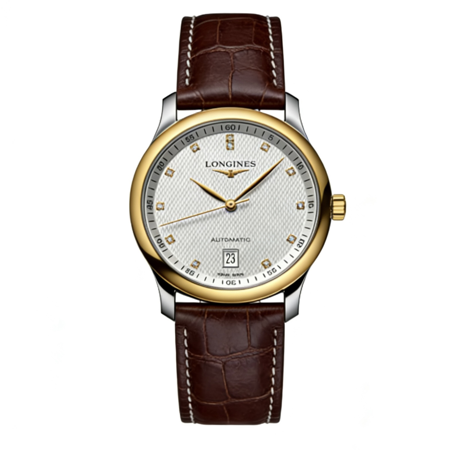 99新 Longines/浪琴 名匠628/38.5mm/18K金/自动机械男表