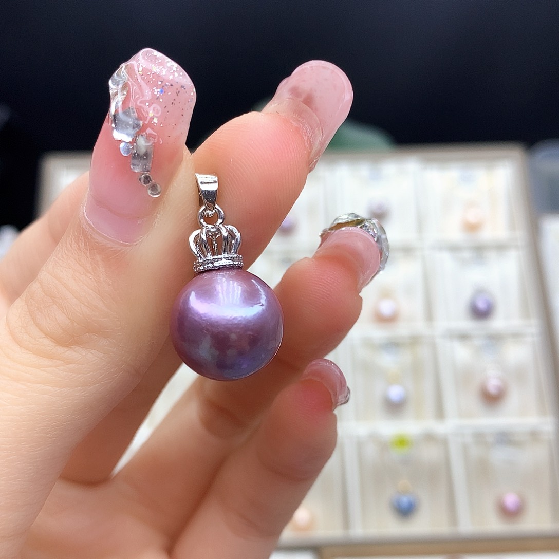 淡水珍珠颈饰合金