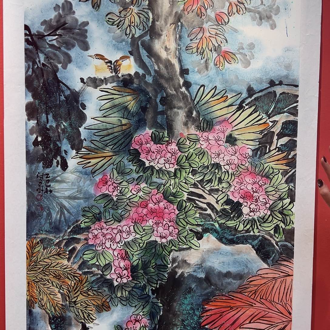 国画卢付垒国画作品