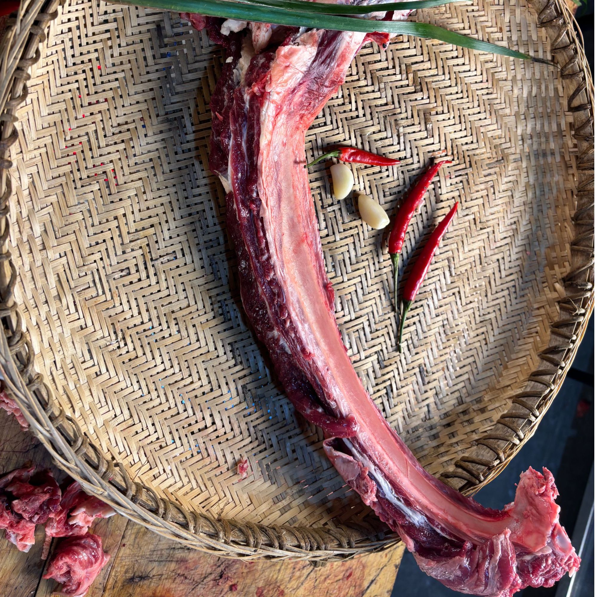 贵州高山本地小黄牛牛排  赠送（五香草，香料包）