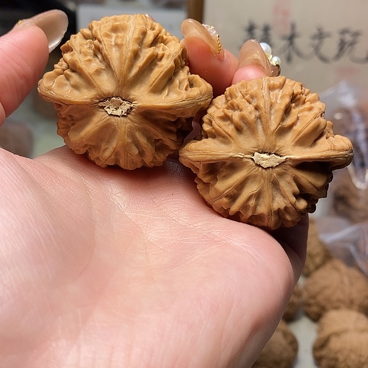 吊坠文玩核桃44宫灯