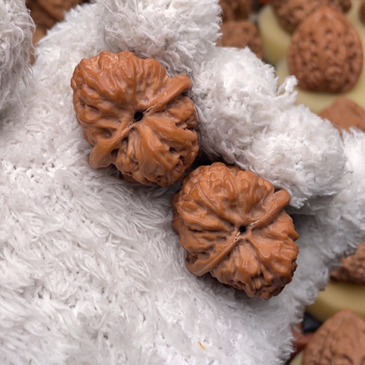 海***)文玩核桃把件36肚左右平谷金钟