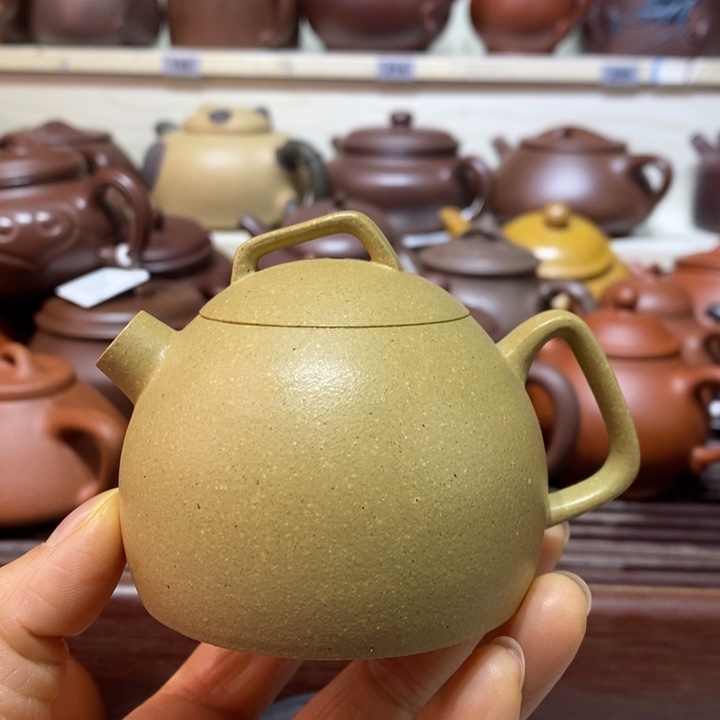 紫砂茶壶微瑕处理一把