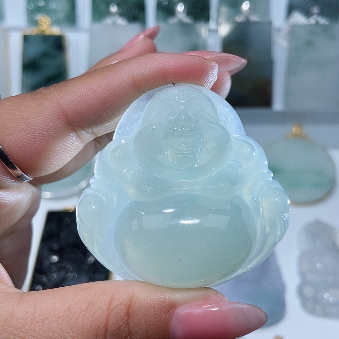 翡翠吊坠(不含链)未镶嵌噗****罐