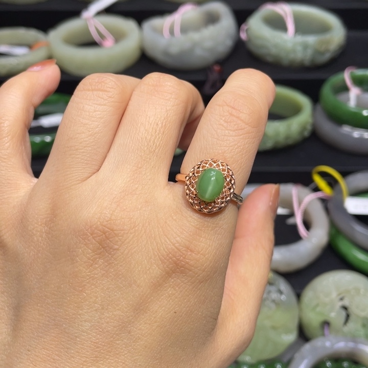 和田玉戒指未镶嵌