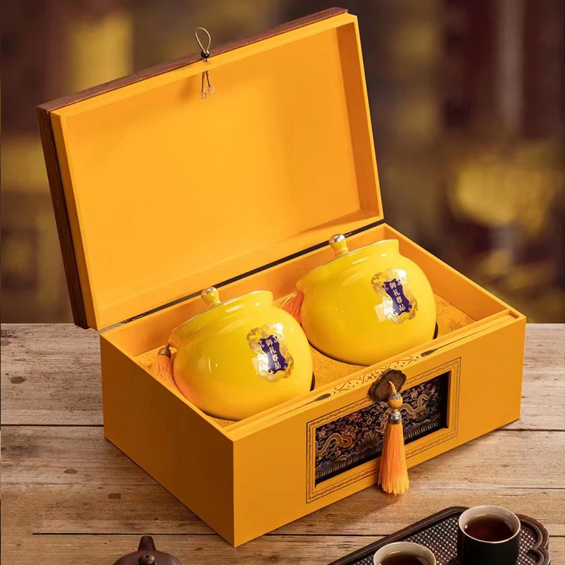 【御礼尊品】金骏眉 红茶 双陶瓷罐礼盒装 300克 送礼