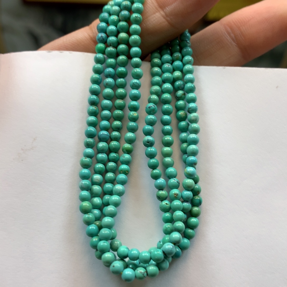 绿松石长链未镶嵌