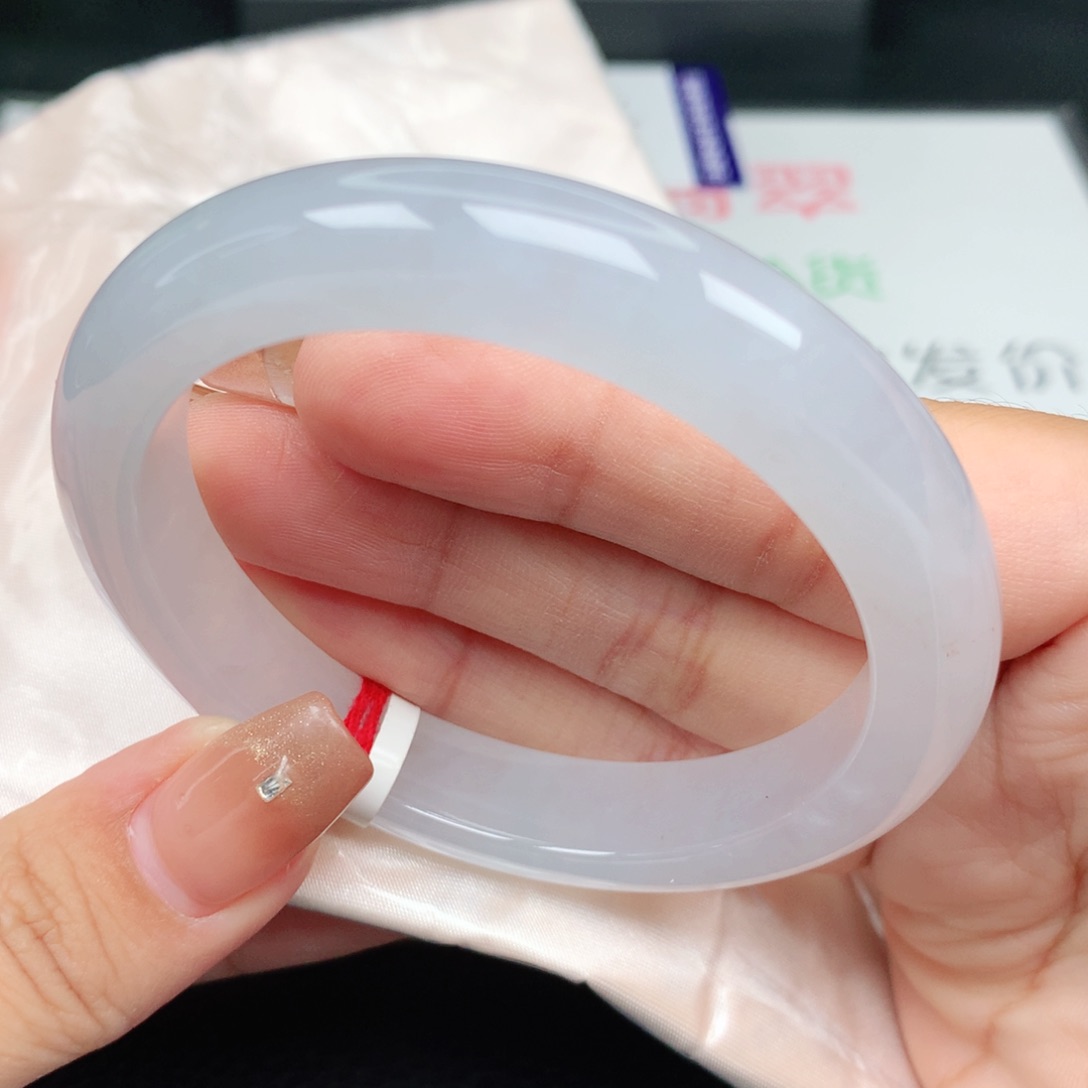 未镶嵌手镯翡翠56正圈